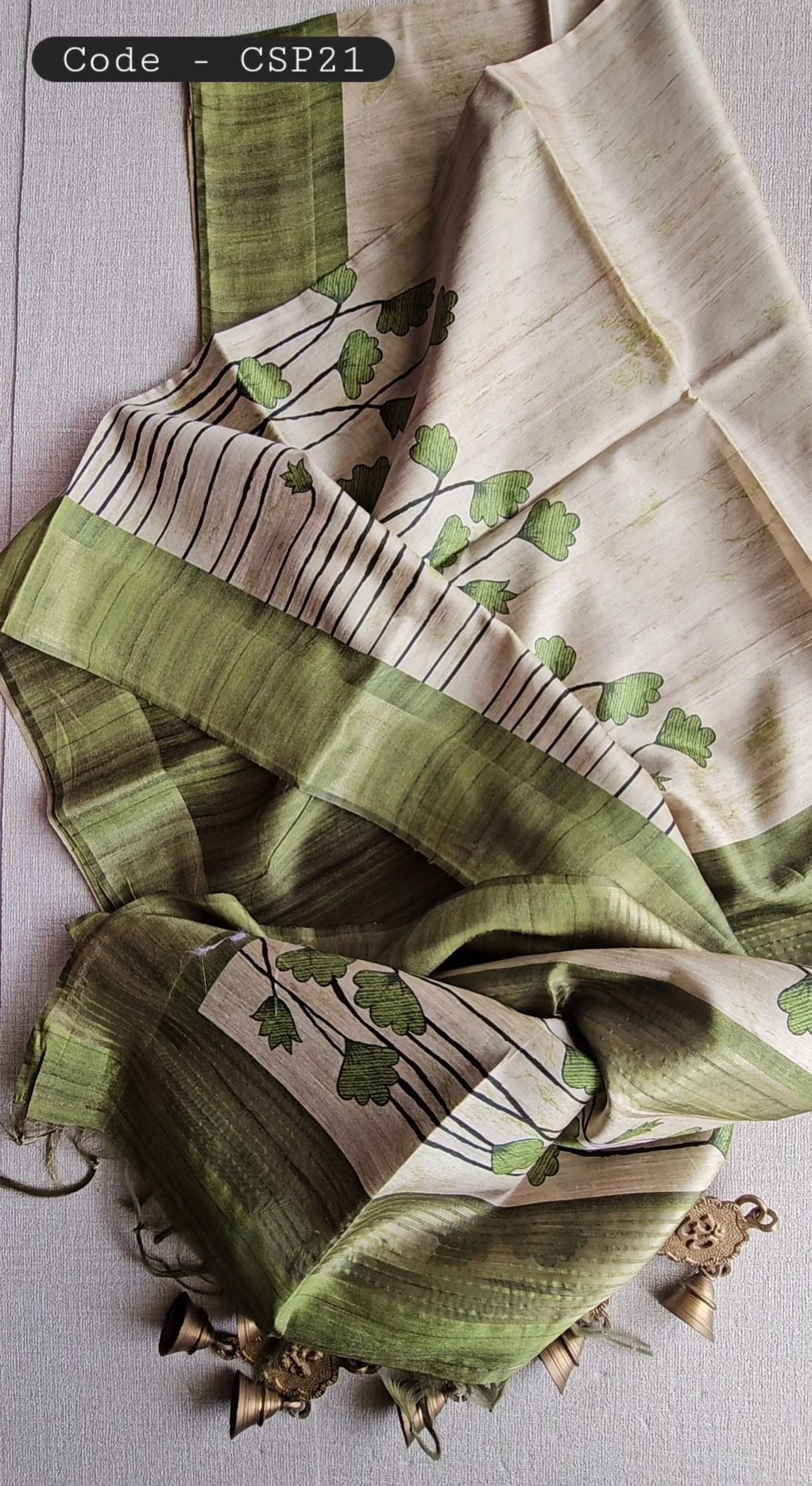 Ghicha Tussar Sarees