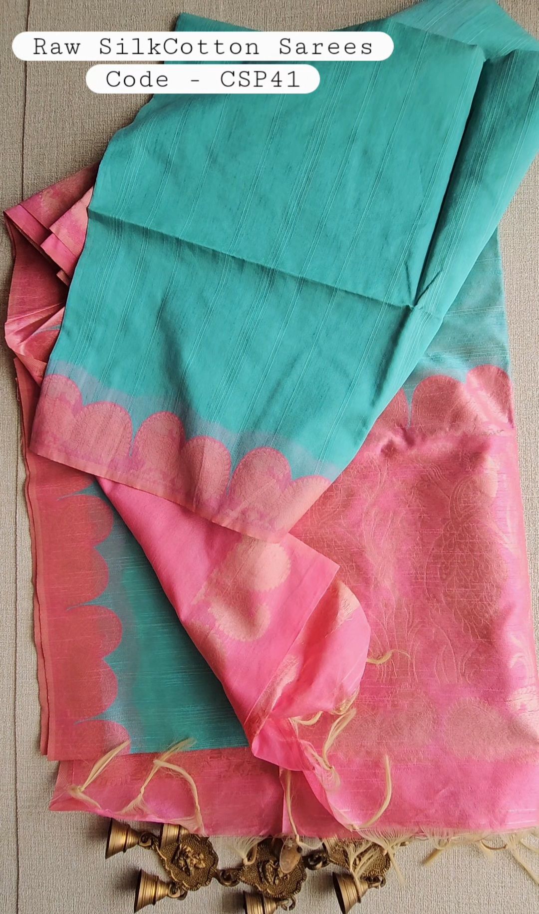 Raw Silk Cotton Sarees