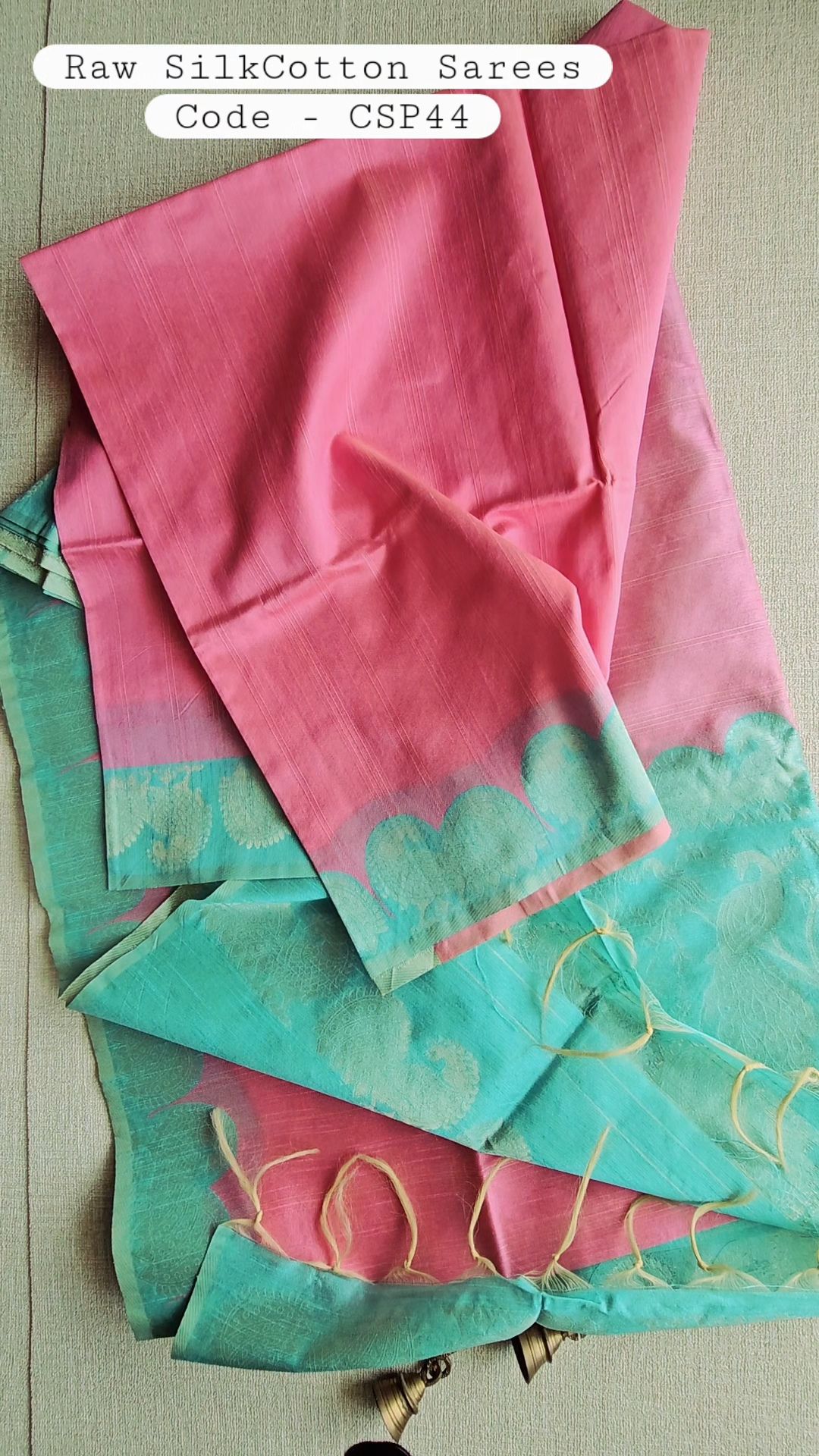 Raw Silk Cotton Sarees