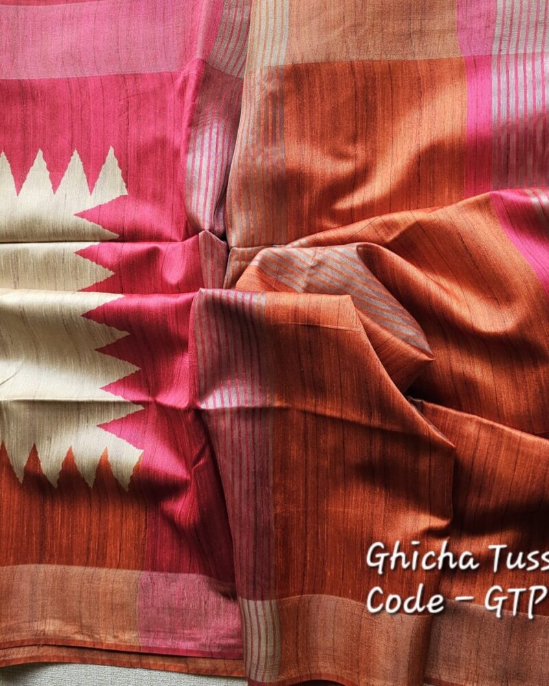 Ghicha Tussar Saree