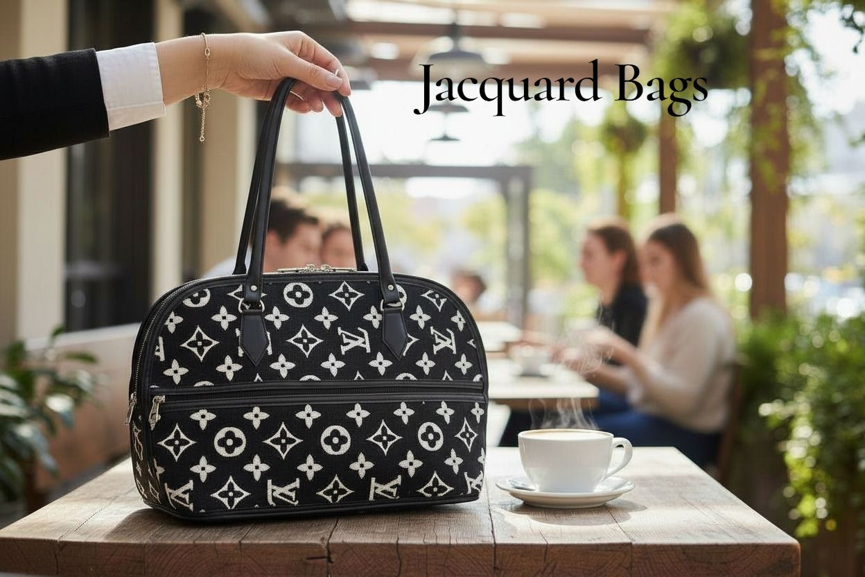 Premium Jacquard Handbag