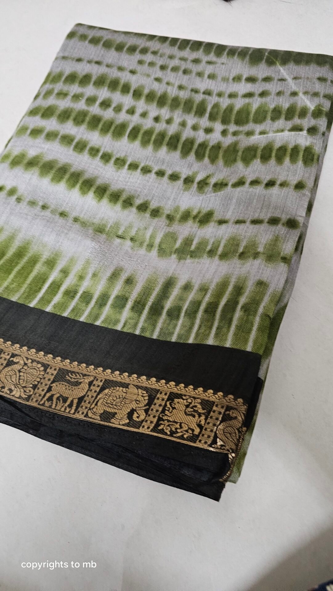 ghicha tussar saree