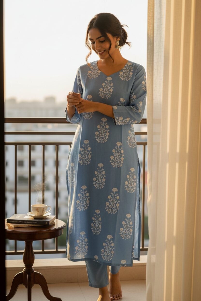 Cotton Kurti - L, 2XL Size