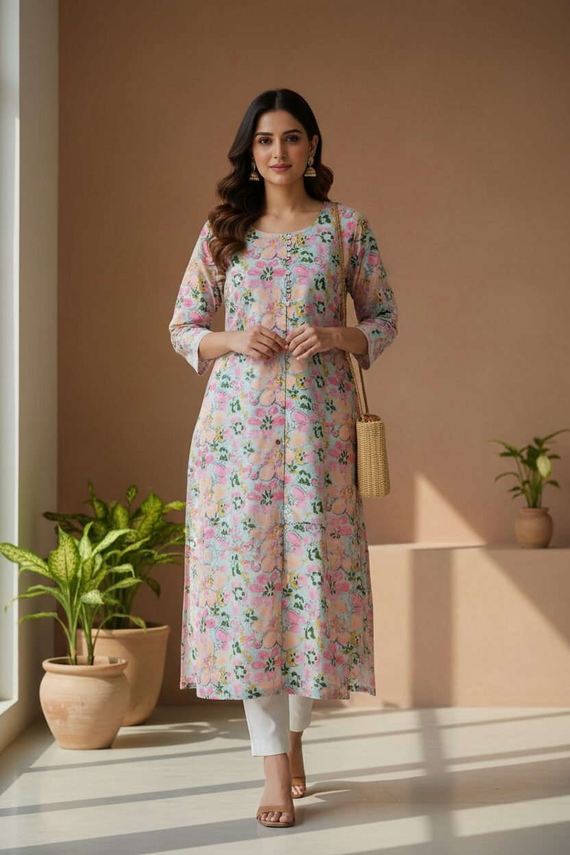 Cotton Kurti - XL Size