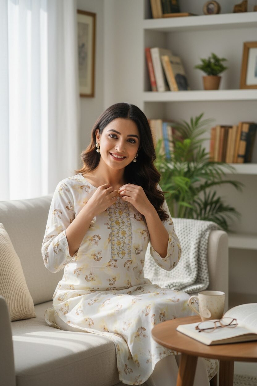 Cotton Kurti - XL Size