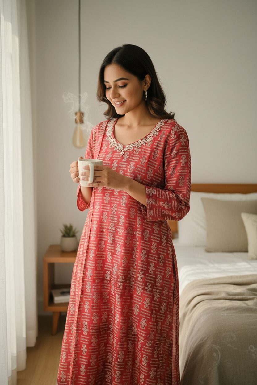 Cotton Kurti - 2XL Size