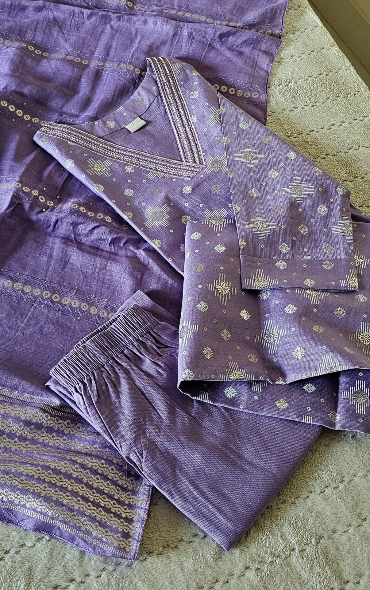 Muslin Cotton kurti suit